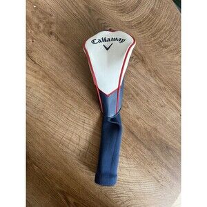 Callaway X2 Hot 3 Wood Headcover Red, White, And Blue Golf Club Cover OEM